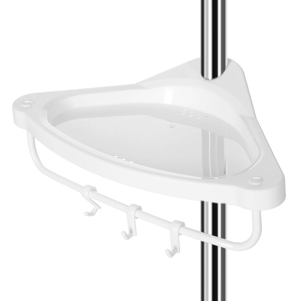Étagère de douche télescopique - Étagère réglable pour douche et baignoire|  155- 304 | bol