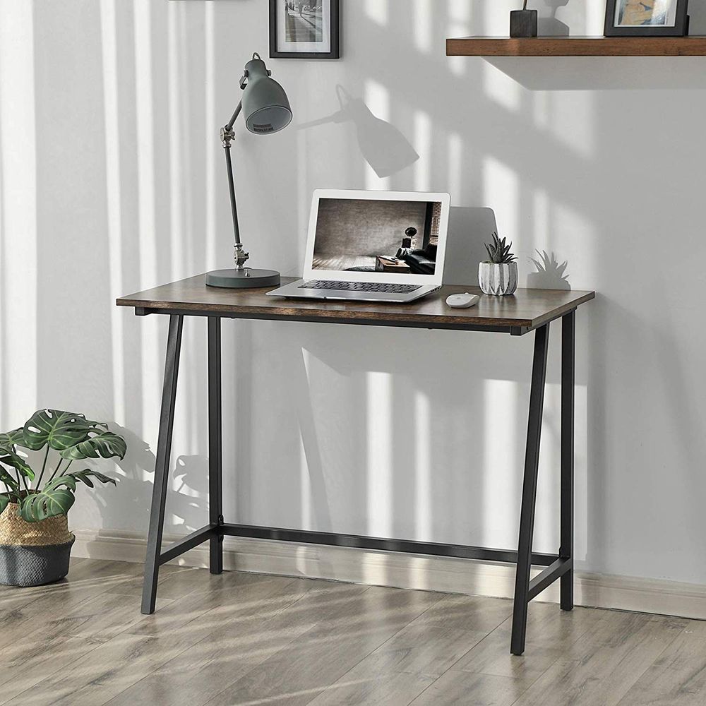 VASAGLE - Bureau 100 cm industriel - Cyber +