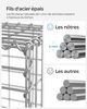 2 Gabions 100 x 50 x 30 cm
