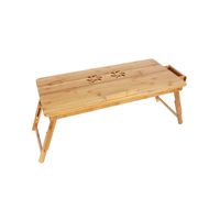 Table de lit pliable PC portable bambou