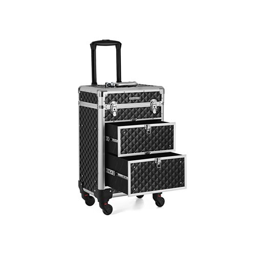 Valise maquillage roulettes