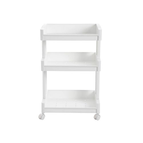 Etagere 4 Roulettes Blanc