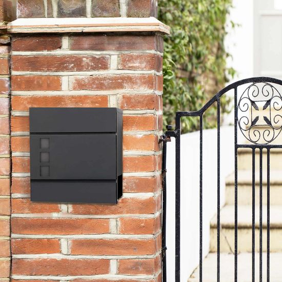installer boite aux lettres sur porte d'entrée