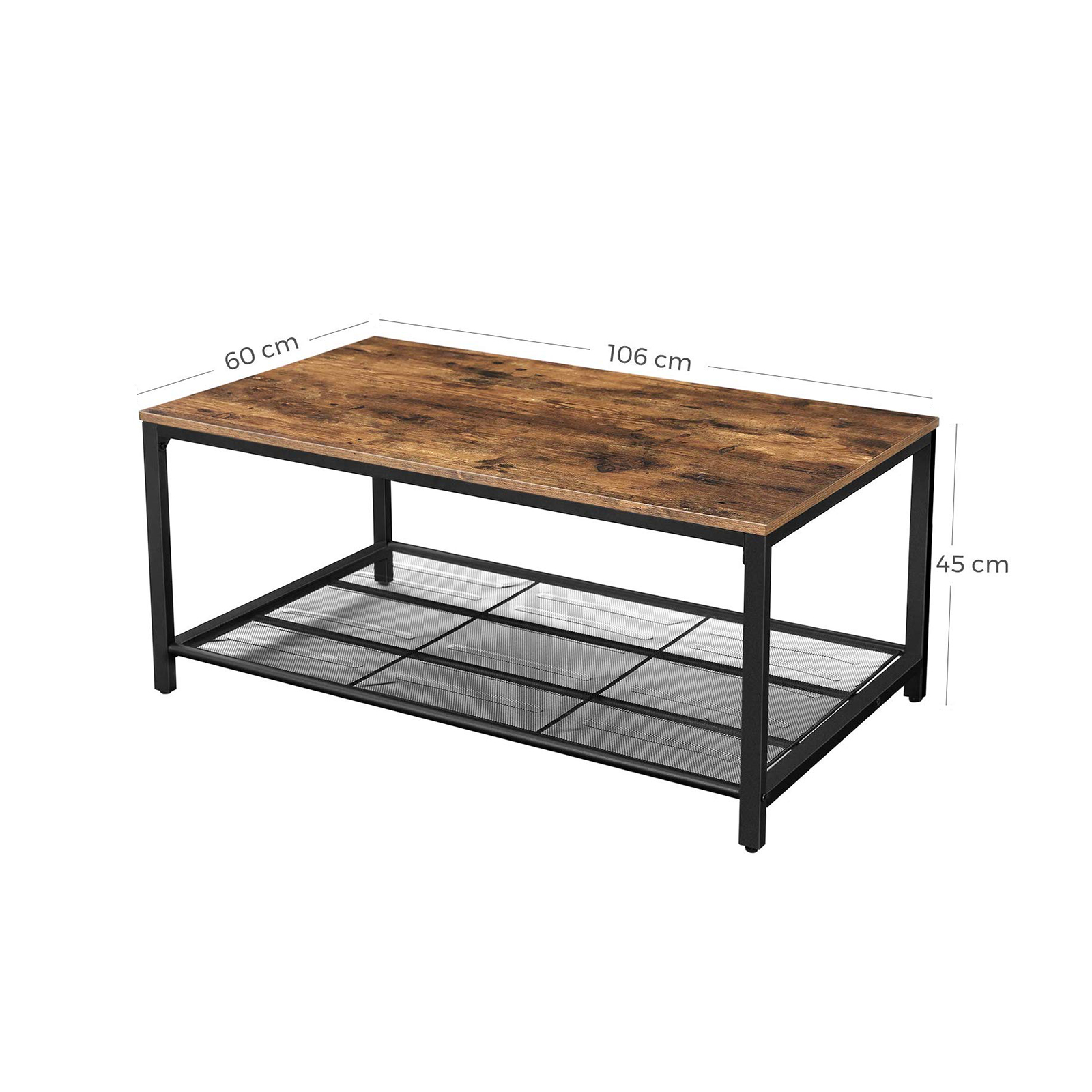 Table basse industriel - Tables basses | VASAGLE par SONGMICS