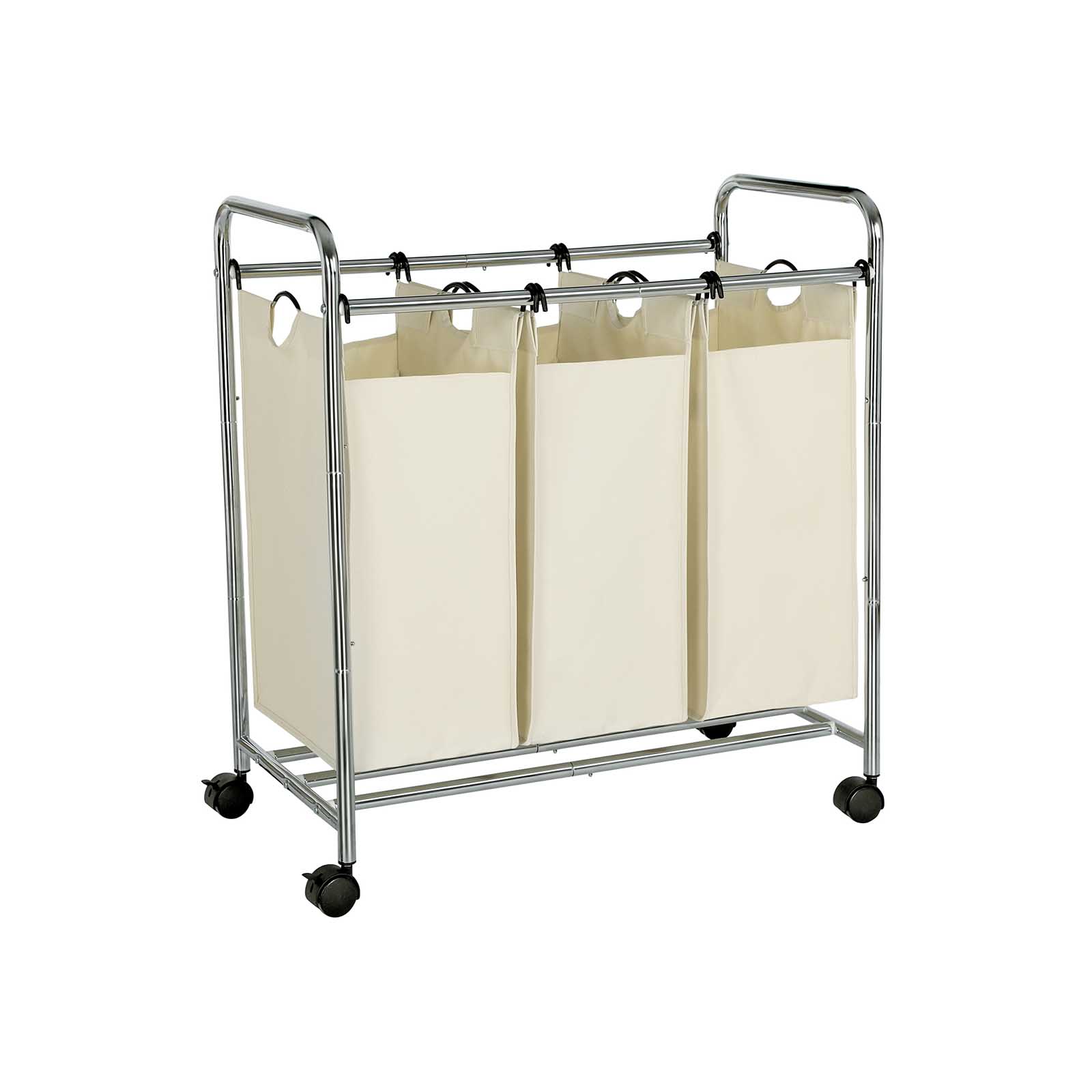 Panier à linge tri beige