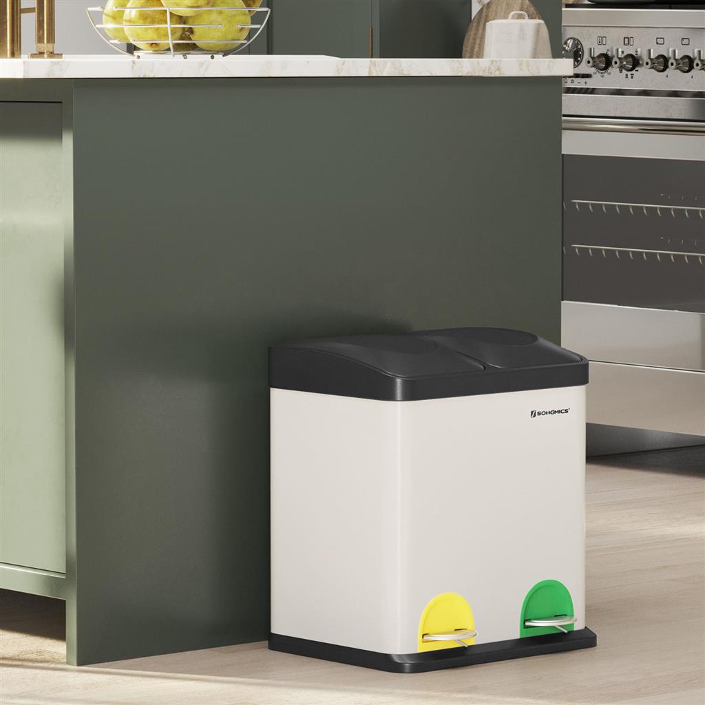 KEDEN Système De Tri De Recyclage 10L, 23L Systema 57x29x41 Cm